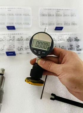 适用卡特320泵头电磁阀测量弹簧调整垫片维修套装