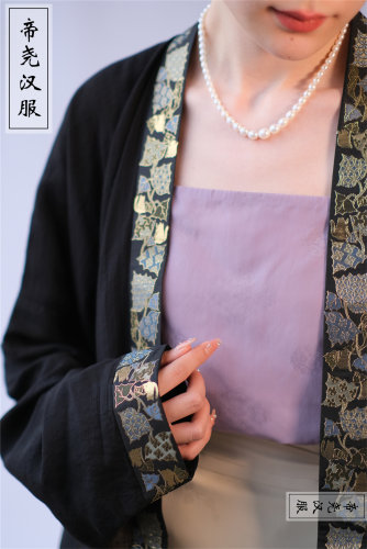 吊带帝尧汉服双层天丝面料苎麻改良吊带背心