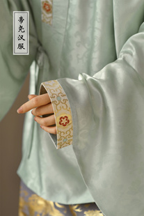 【辅料】双十一全店九折小金花织金眉子帝尧汉服原创护领仿妆花