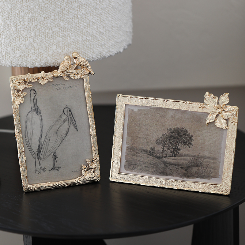 赫本家6寸轻奢相框摆台打印照片