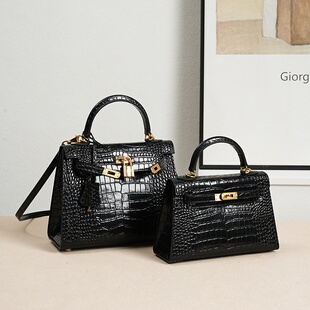 凯丽包真皮通勤斜挎包包女百搭新款女士上班族小众女感手提包