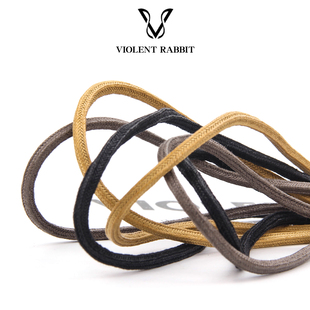 方形油蜡鞋带棉质油蜡编织四角蜡带适配中高帮马丁靴皮靴工装靴