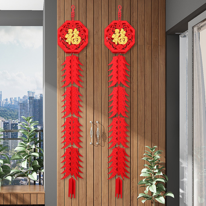 新年鞭炮辣椒挂饰挂件喜庆过年