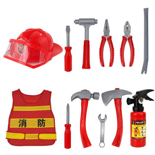 消防员玩具职业体验消防服装备