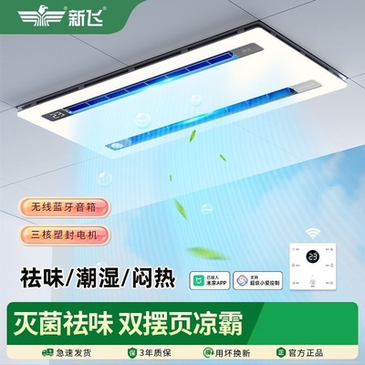 新飞厨房凉霸吹风照明二