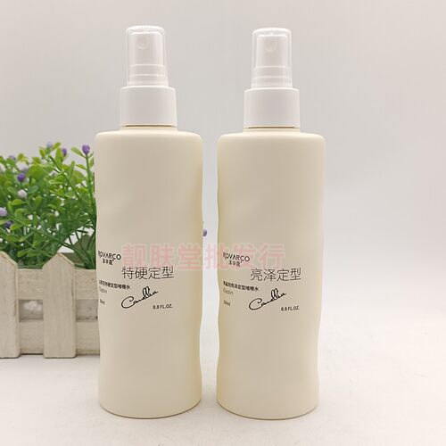 正品洛华蔻角鲨烷亮泽定型啫喱水山茶花特硬定型男女头发持久造型 - 封面