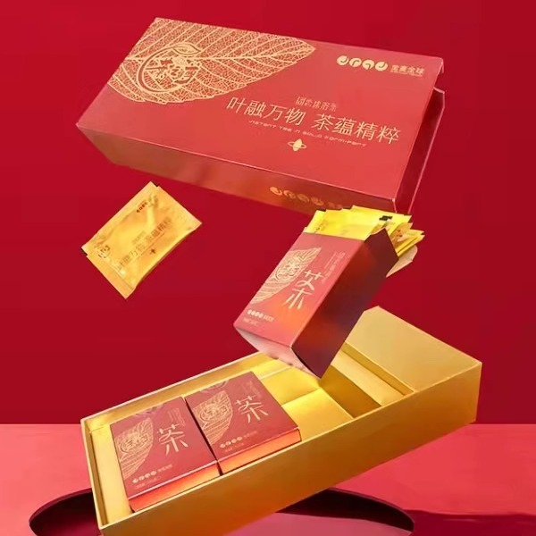 叶之遵固态速溶茶色素正品养身新款新品纯天然食品30包一盒精包装