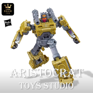 孩之宝变形金刚玩具 领袖纪元天尊世代 V级 混天豹 吵闹 国行