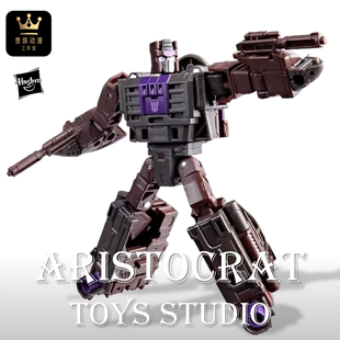 孩之宝变形金刚玩具 领袖纪元天尊世代 D级 混天豹 爆炸 3C