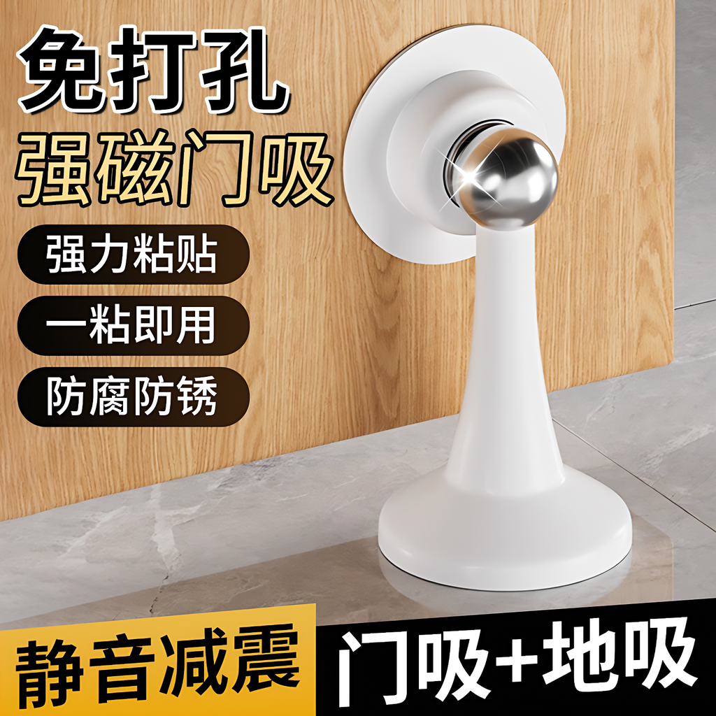 门吸门阻器防撞神器硅胶