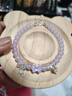 原创设计6mm人鱼鲲蝴蝶结手链女款 闺蜜礼物