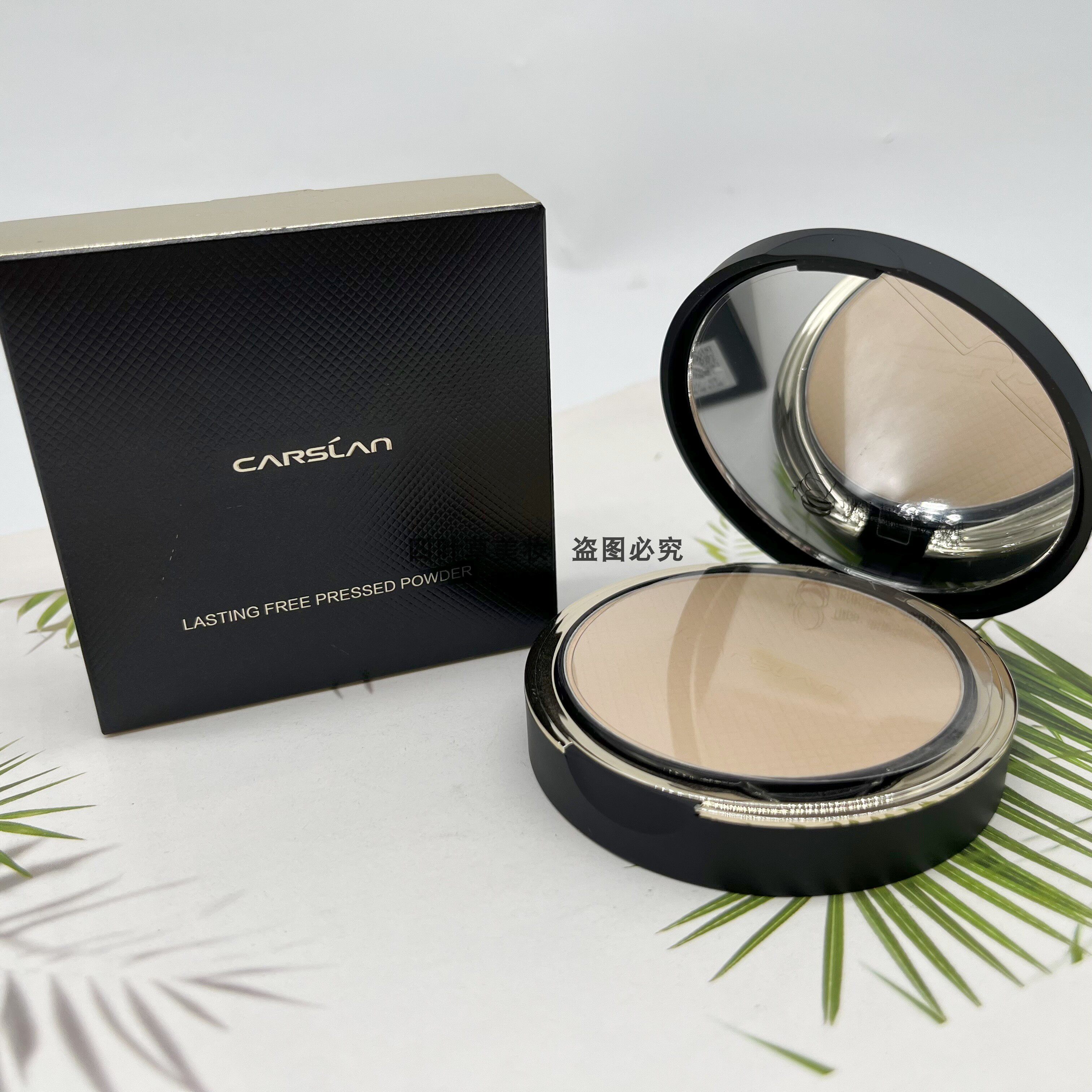 卡姿兰小夜猫粉饼轻透持妆蜜粉饼9g自然服帖控油定妆粉饼正品油皮