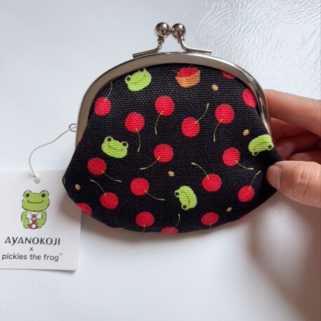 AYANOKOJI×泡菜蛙帆布口金包