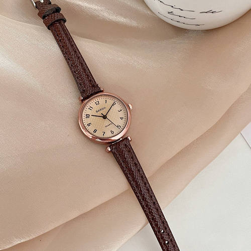 复古考试专用女款机械表-静音款