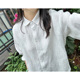 夏飒白 画子行山水100%汉麻文艺大方潇洒衬衫 无硅油酵素清凉