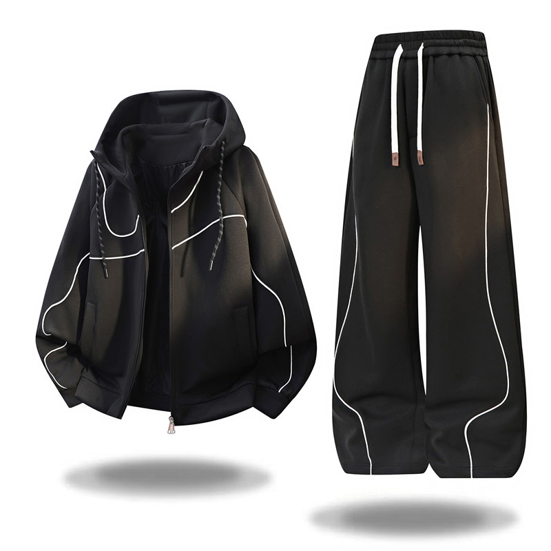 春季潮流卫衣开衫套装12岁男孩13初中学生14潮流15大童连帽运动服,男装,卫衣,淘宝优惠券,粉丝福利购,淘宝优惠卷