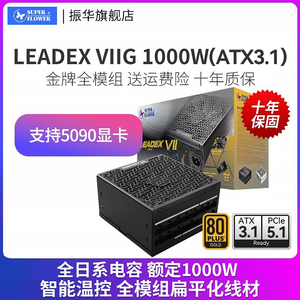 ATX3振华电源LEADEX VIIG1000W电脑台式机主机1000w全模组金牌