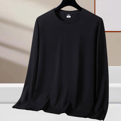 2025新款秋季长袖T恤加大码