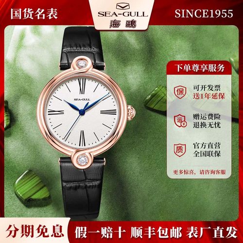 海鸥表莫比乌斯环女机械表