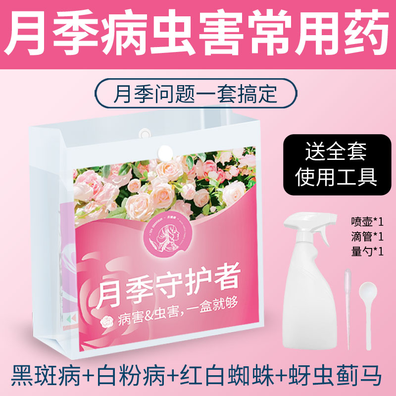 月季花病虫害常用药病虫害全解决