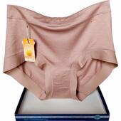 彩田内裤 女磨毛高腰1A560特高腰1A561石墨烯发热纤维无痕边包臀冬