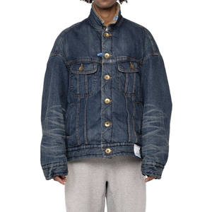 23AW MIHARA YASUHIRO 三原康裕 牛仔灯芯绒翻领保暖夹克棉服外套
