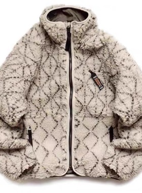 23AW KAPITAL 平田和宏 抓绒 男女 双面穿高领拉链长袖夹克外套