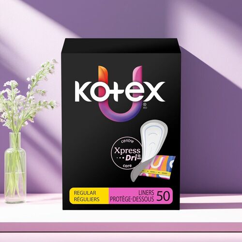 双倍吸收kotex独立装护垫