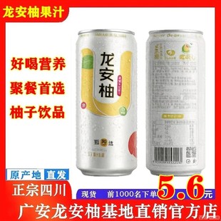 四川广安龙安柚原果汁饮料聚餐聚会解渴原汁气泡清新水果