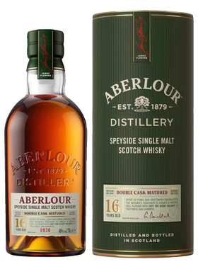 亚伯乐16年双桶单一麦芽威士忌 雅伯莱 Aberlour 苏格兰洋酒700ml