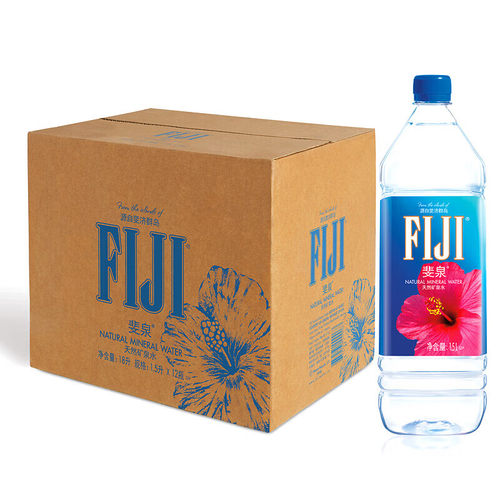 斐济矿泉水fiji斐泉矿泉水弱碱性水进口饮用水330ml/500ml/1000ml
