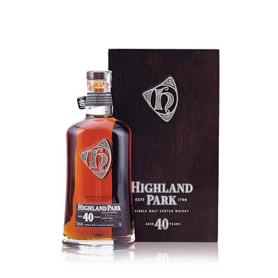 Highland Park 高原骑士40年礼盒装单一麦芽苏格兰威士忌