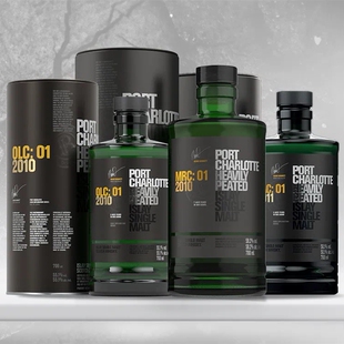 布赫拉迪波夏艾雷岛泥煤经典单一麦芽2011/10年威士忌苏格兰洋酒