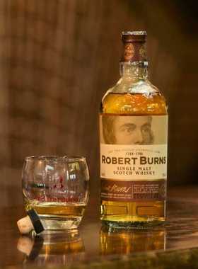 艾伦Arran 罗伯特彭斯ROBERT BURNS 苏格兰单一麦芽威士忌700ml