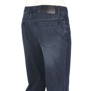 BOSSSUNWEN/博斯·绅威专柜正品男装新款春季直筒舒适时尚牛仔裤