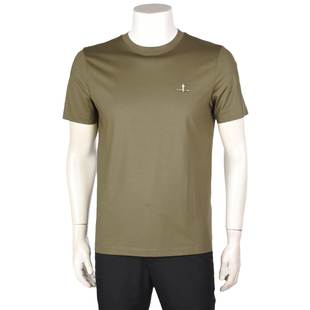 比音勒芬男装专柜正品新款夏季冰舒棉圆领短袖T恤衫3622415A19