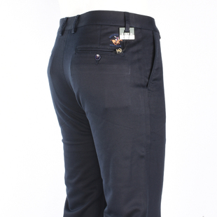 男士 长裤 秋冬季 中腰小脚纯色休闲裤 厚款 比华利保罗23年专柜正品