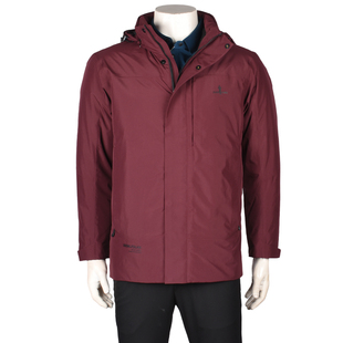 比音勒芬专柜正品男士冬季可隐藏式帽子鹅绒羽绒服外套364242927