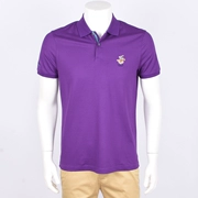 Áo sơ mi nữ của hãng Beverly Paul mới 19 mùa hè cotton màu rắn cổ điển áo polo ngắn tay 903216809 - Polo