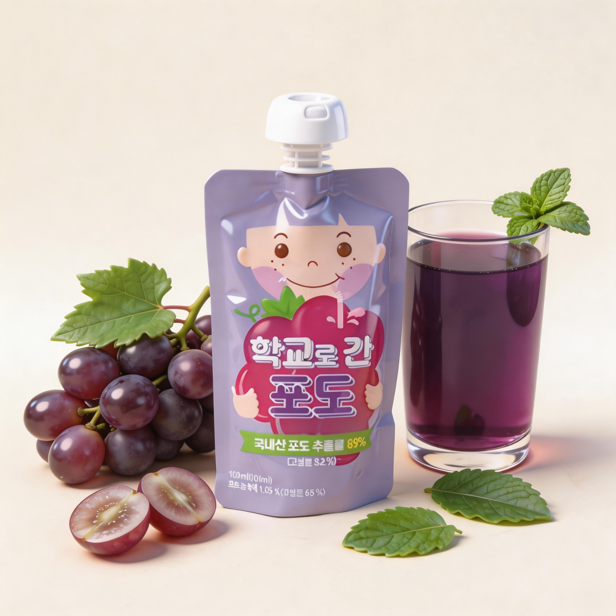 韩国进口儿童小果汁12%原汁包邮