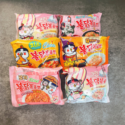 韩国三养新口味火鸡面