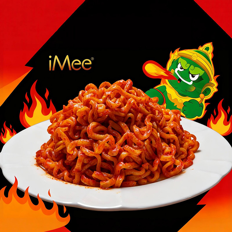 泰国进口泡面 IMEE 火鸡面泡面方便面火辣超辣鸡肉面煮面拌面速食