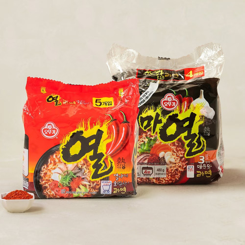 不倒翁拉面美味韩国单包速食袋装