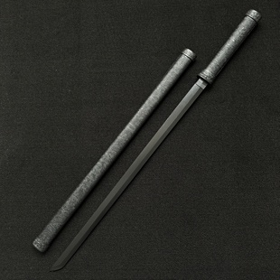 中国木质唐横刀木刀带鞘训练习古风武术拔刀剑道具儿童玩具竹木剑