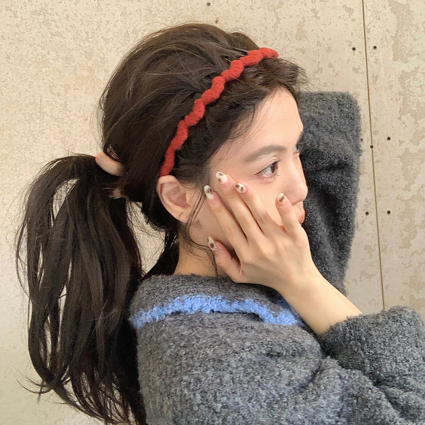 榛果绒系！毛线波浪带齿发箍蓬松增高颅顶发卡女秋冬新款头箍发捆,饰品/流行首饰/时尚饰品新,发饰,淘宝优惠券,粉丝福利购,淘宝优惠卷