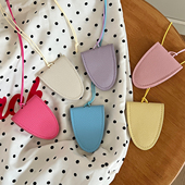 糖果色长款 挂脖磁吸皮革墨镜挂绳项链女户外便携眼镜夹收纳钥匙链