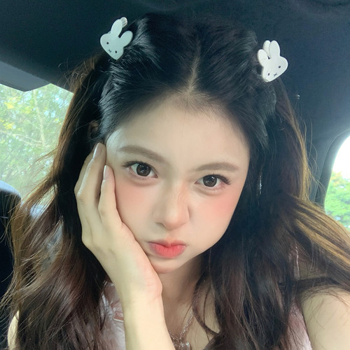 可爱米菲！少女心兔子抓夹甜美百搭刘海夹发卡韩系侧边夹子发饰品