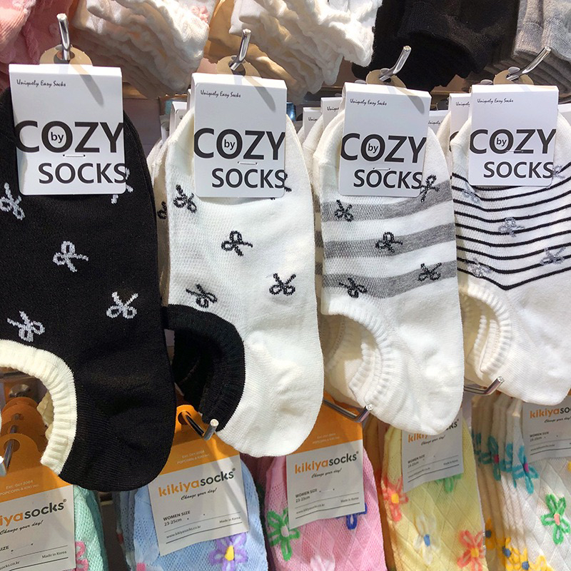 韩国春夏新款船袜银葱蝴蝶结miu系少女袜浅口防脱隐形袜4105