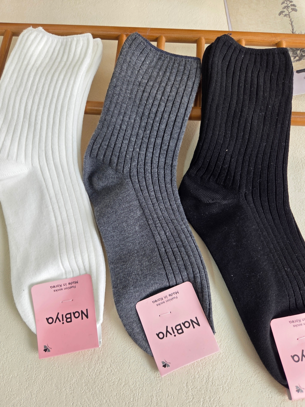 韩国袜子进口女袜纯色四季暗纹百搭甜美东大门精梳棉隐形船袜9361