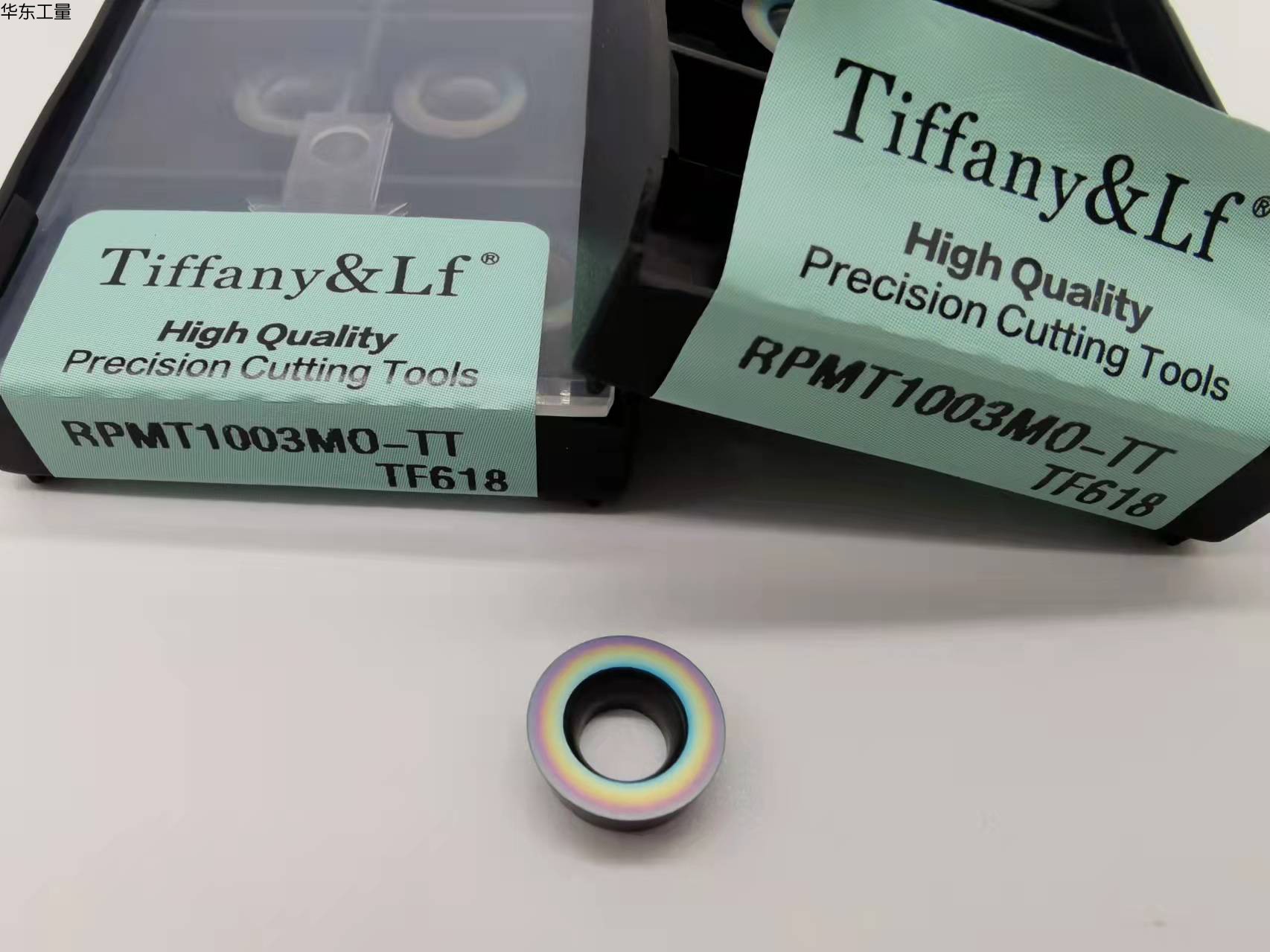 戴斯卡七彩调制铣刀片钢件RPMT1003/1204MO-TT/MOE-JS TF618